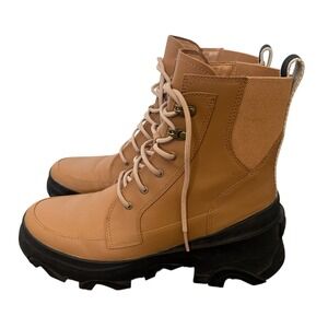 Sorel Tan Combat & Moto Boots